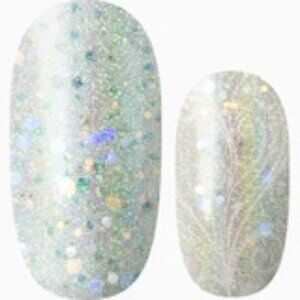 3 for 15 - LILY & FOX - FAIRY LIGHTS Nail Stickers Wrap Strips Pastel Glitter